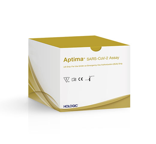 Hologic Aptima® SARS-CoV-2 Assay in white background